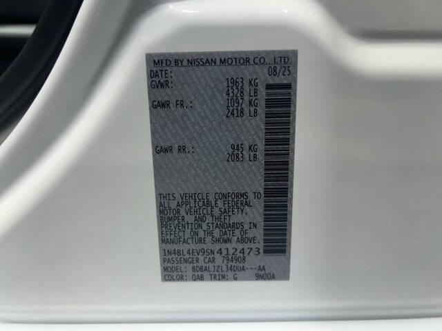 2025 Nissan Altima 2.5 SL