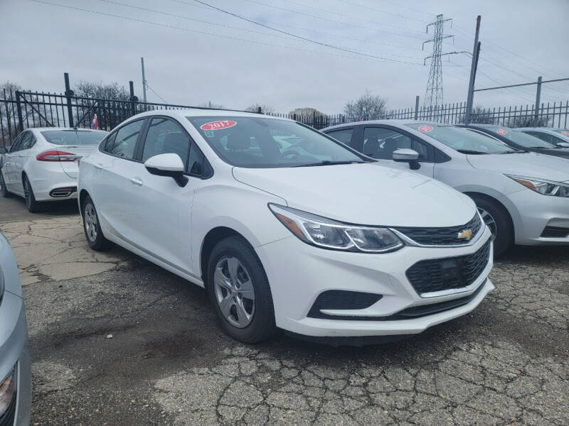 2017 Chevrolet Cruze for sale at NUMBER 1 CAR COMPANY in Detroit MI