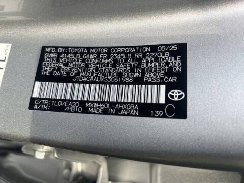 2025 Toyota Prius XLE
