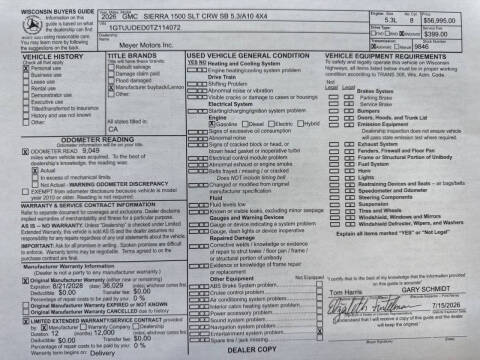 2026 GMC Sierra 1500