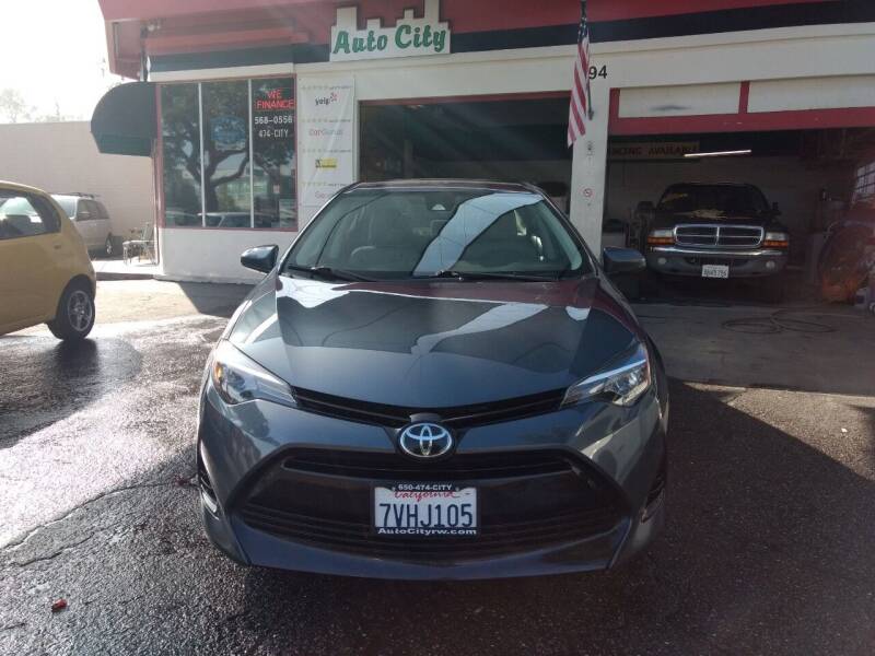 2017 Toyota Corolla for sale at Auto City in Redwood City CA