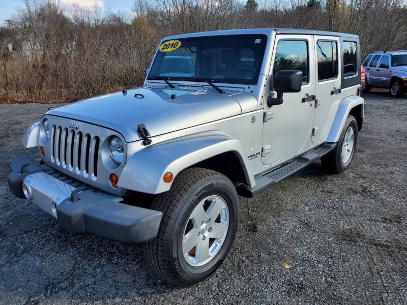 2010 Jeep Wrangler Unlimited for sale at ROUTE 9 AUTO GROUP LLC in Leicester MA
