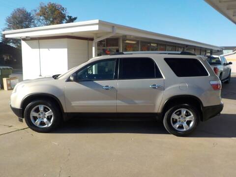 2012 GMC Acadia for sale at Parker Motor Co. in Fayetteville AR