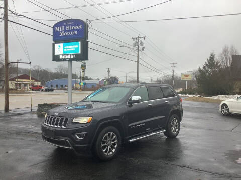 2015 Jeep Grand Cherokee for sale at Mill Street Motors in Worcester MA
