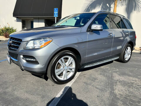 2012 Mercedes-Benz M-Class for sale at MANGIONE MOTORS ORANGE COUNTY in Costa Mesa CA