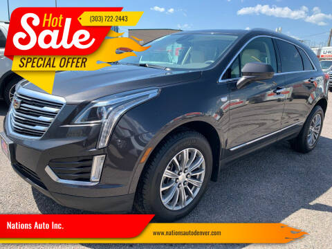 2017 Cadillac XT5 for sale at Nations Auto Inc. in Denver CO