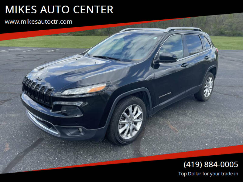 2014 Jeep Cherokee for sale at MIKES AUTO CENTER in Lexington OH
