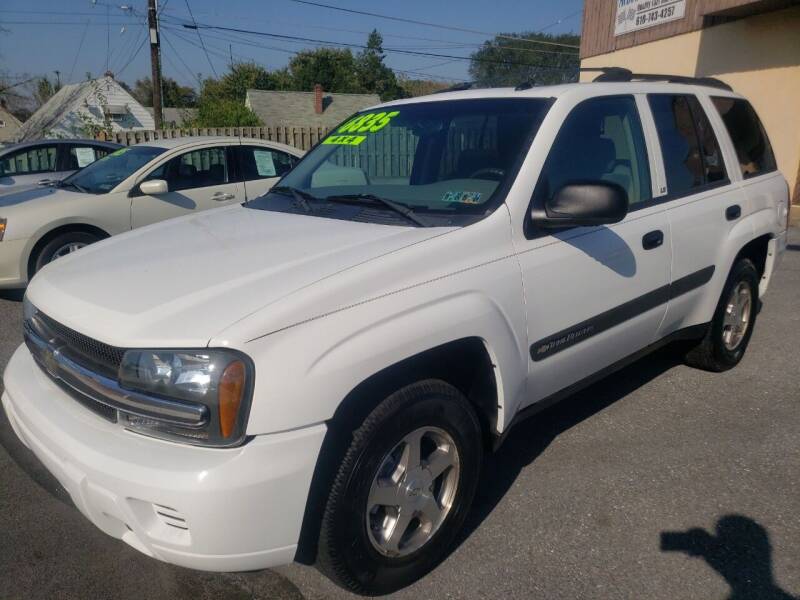 2004 Chevrolet TrailBlazer for sale at McDowell Auto Sales in Temple PA