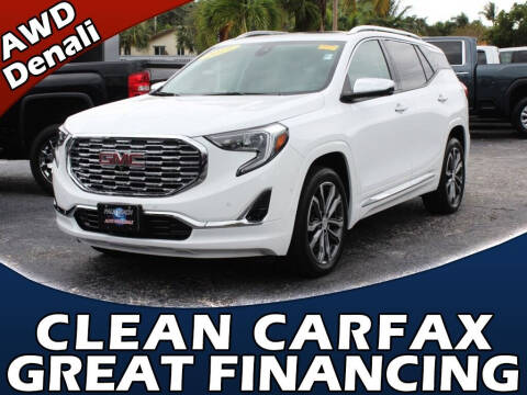 2019 GMC Terrain for sale at Palm Beach Auto Wholesale in Lake Park FL