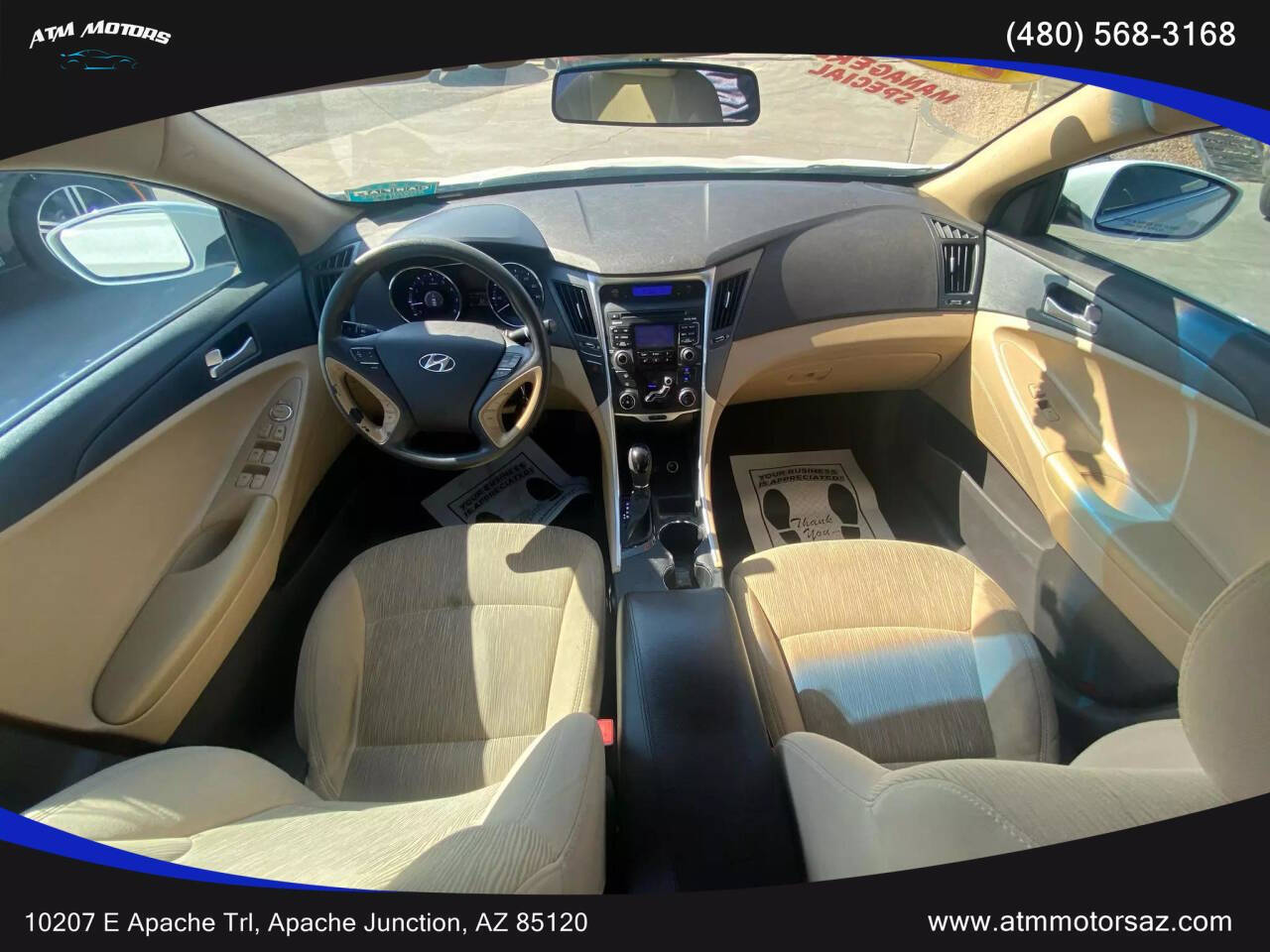 2011 Hyundai SONATA for sale at ATM MOTORS in Apache Junction, AZ