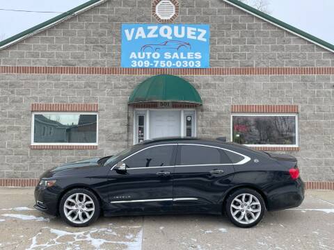 2019 Chevrolet Impala for sale at VAZQUEZ AUTO SALES in Bloomington IL