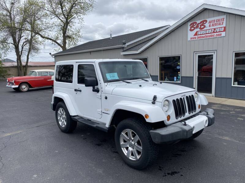 2013 Jeep Wrangler for sale at B & B Auto Sales in Brookings SD