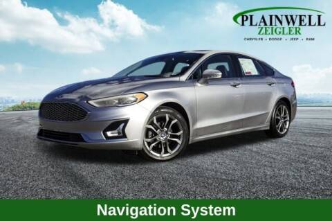 2020 Ford Fusion Hybrid for sale at Zeigler Ford of Plainwell- Jeff Bishop in Plainwell MI