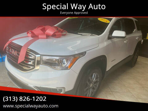 2018 GMC Acadia for sale at Special Way Auto in Hamtramck MI