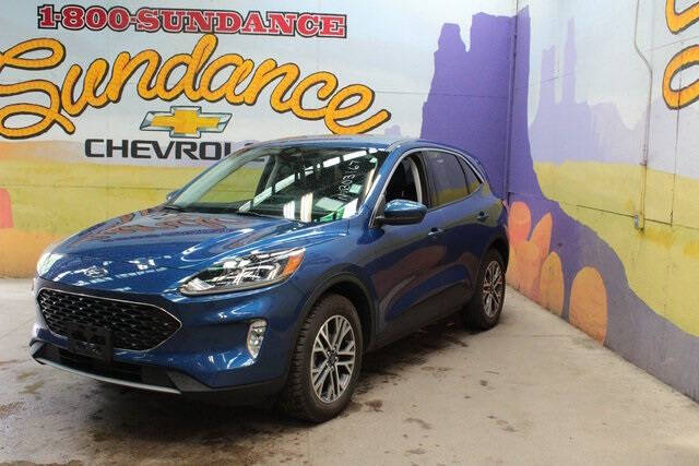 Used 2022 Ford Escape SEL with VIN 1FMCU9H69NUB03167 for sale in Grand Ledge, MI