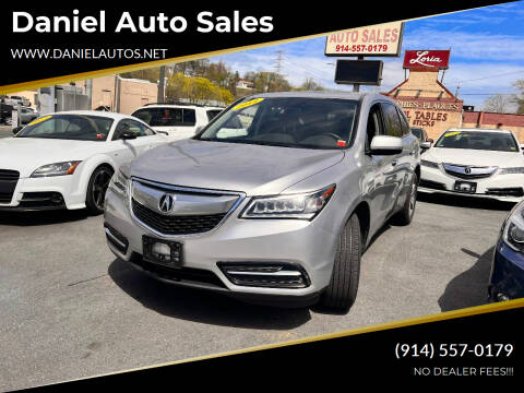 2014 Acura MDX for sale at Daniel Auto Sales in Yonkers NY