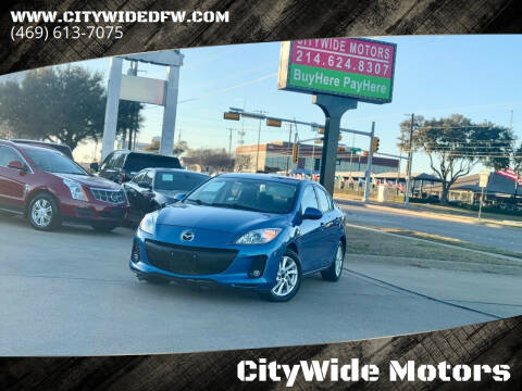 2012 Mazda MAZDA3 i Touring