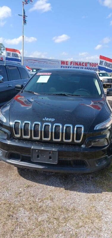 2015 Jeep Cherokee for sale at Jump and Drive LLC in Humble TX
