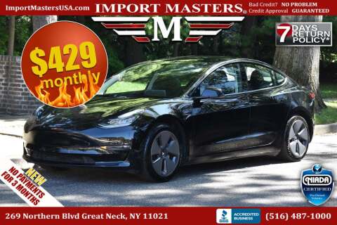 2021 Tesla Model 3 for sale at Import Masters in Great Neck NY