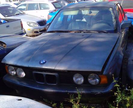 1991 BMW 5 Series for sale at AUTO & GENERAL INC in Fort Lauderdale FL
