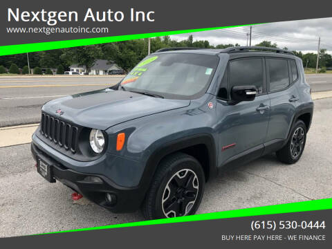 2015 Jeep Renegade for sale at Nextgen Auto Inc in Smithville TN