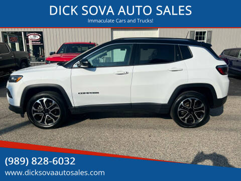 2022 Jeep Compass for sale at DICK SOVA AUTO SALES in Shepherd MI