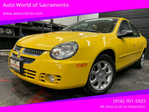 2003 Dodge Neon for sale at Auto World of Sacramento Stockton Blvd in Sacramento CA