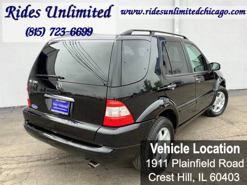 2003 Mercedes-Benz M-Class ML 500