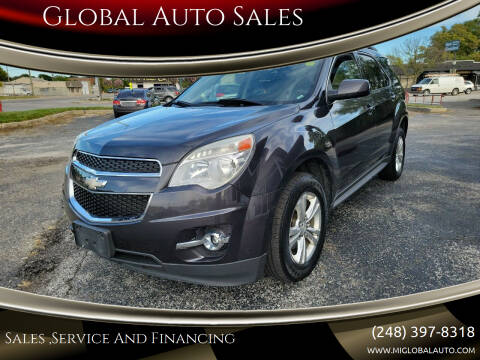 2013 Chevrolet Equinox for sale at Global Auto Sales in Hazel Park MI