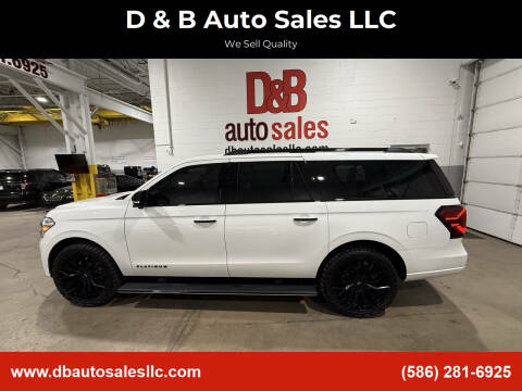 2024 Ford Expedition MAX for sale at D & B Auto Sales LLC in Harrison Township MI