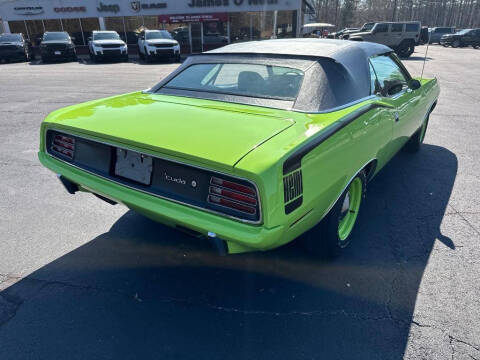 1970 Plymouth Cuda Convertible
