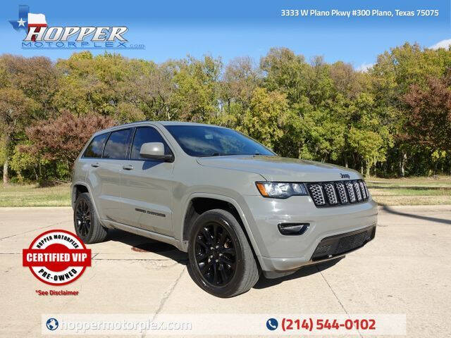 2020 Jeep Grand Cherokee for sale at HOPPER MOTORPLEX in Plano TX