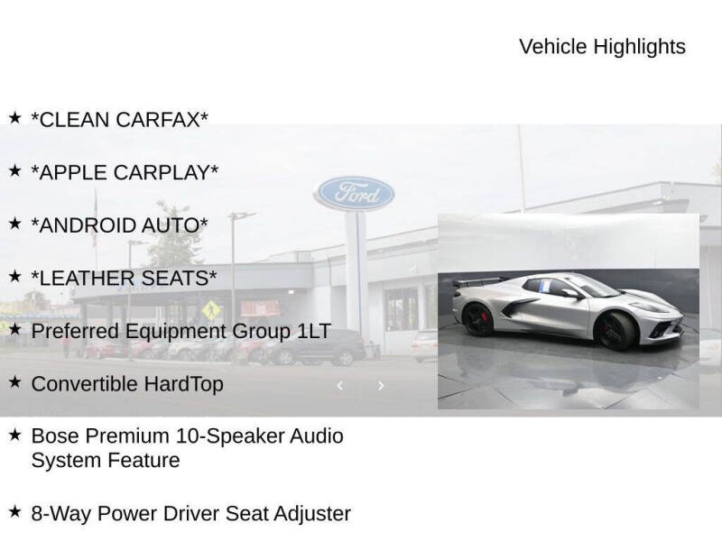 2020 Chevrolet Corvette Stingray