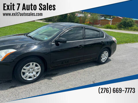 2010 Nissan Altima for sale at Exit 7 Auto Sales in Bristol VA