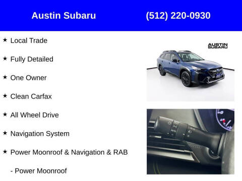 2023 Subaru Outback Onyx Edition XT