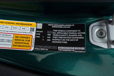 2025 Aston Martin DB12 Volante