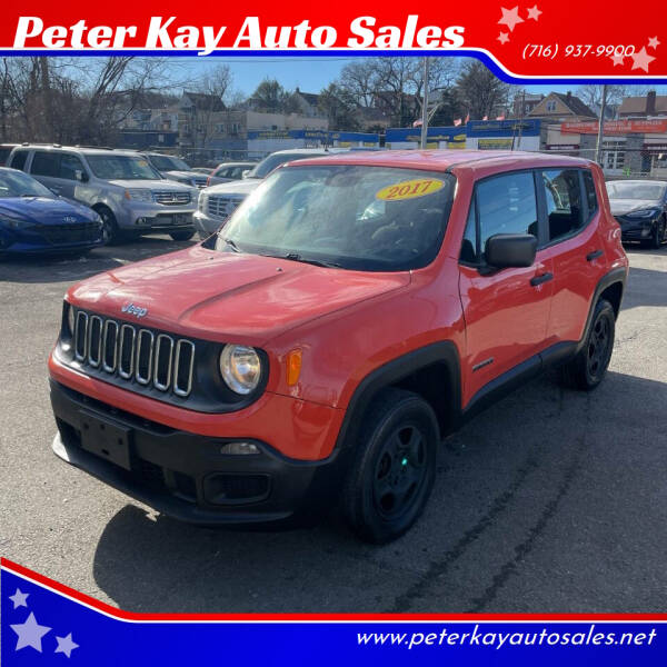 2017 Jeep Renegade for sale at Peter Kay Auto Sales in Alden NY