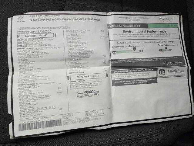 2024 RAM 3500 Big Horn