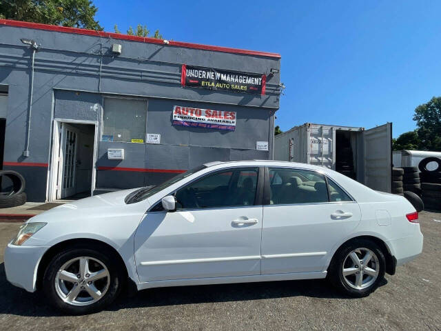 2003 Honda Accord for sale at Etla Auto Sales in Indian Orchard, MA