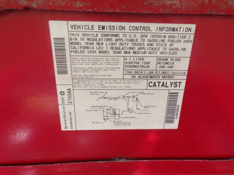 2005 Dodge Ram 1500 ST