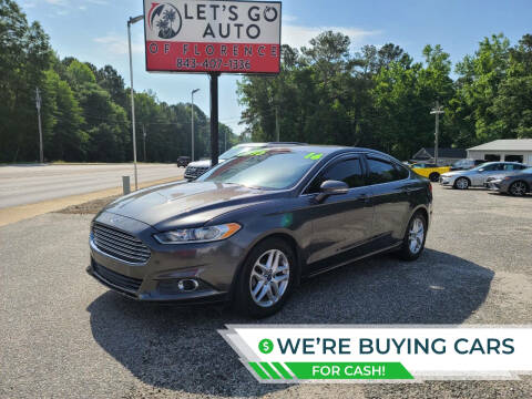 2016 Ford Fusion for sale at Let's Go Auto in Florence SC
