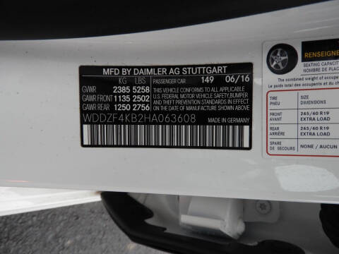 2017 Mercedes-Benz E-Class E 300 4MATIC