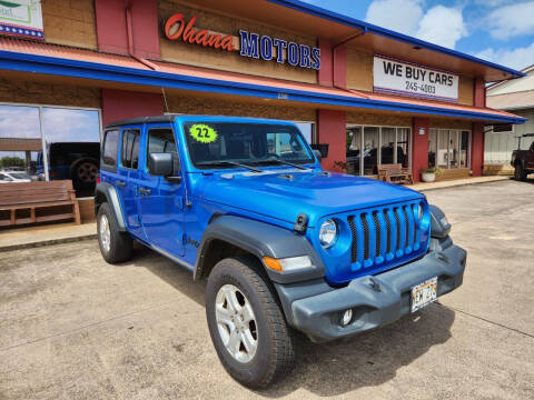 2022 Jeep Wrangler Unlimited for sale at Ohana Motors in Lihue HI