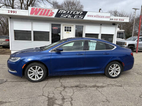 2015 Chrysler 200 for sale at Will's Motor Sales in Grandville MI