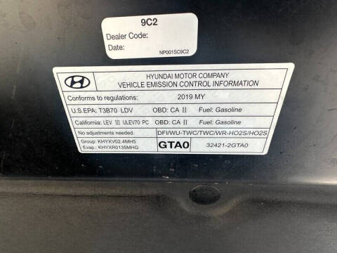 2019 Hyundai Santa Fe Ultimate 2.4L