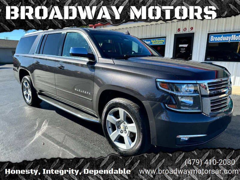 2016 Chevrolet Suburban for sale at BROADWAY MOTORS in Van Buren AR