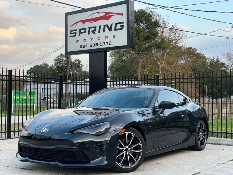 2017 Toyota 86 for sale at Spring Motors in Spring TX