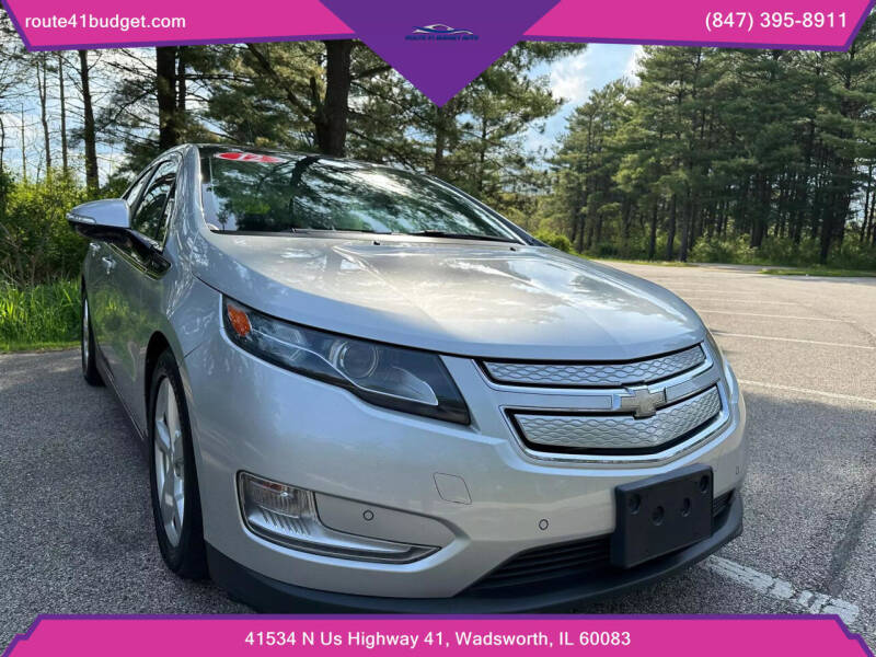 2012 Chevrolet Volt for sale at Route 41 Budget Auto in Wadsworth IL