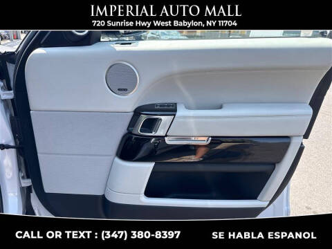 2016 Land Rover Range Rover HSE