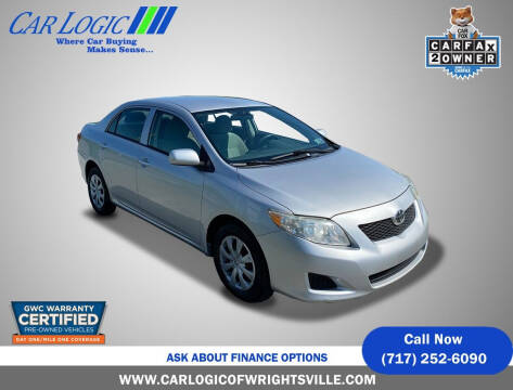 2009 Toyota Corolla for sale at Car Logic of Wrightsville in Wrightsville PA